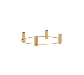 Nordal Irona candlestick gold