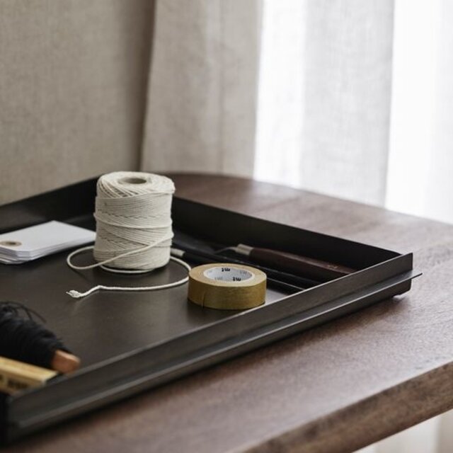 Nordal Kodiak tray square black - 69923 Nordal Kodiak tray square black - 69923