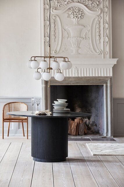 Nordal Lampadario Palma bianco/oro - 19401 Nordal Lampadario Palma bianco/oro - 19401