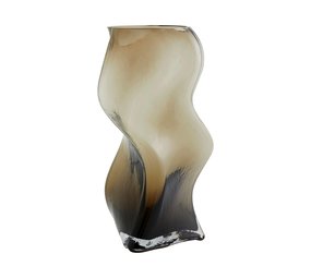 Nordal Zobelvase L dunkelbraun