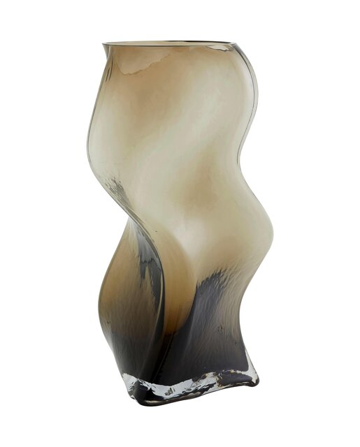Nordal Vase Sable L marron foncé - 90770