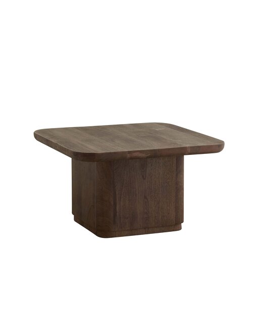Nordal Mesa de centro Toke marrón oscuro - 6978