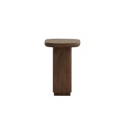Nordal Table d'appoint Toke marron foncé - 6976