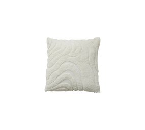 Nordal Coussin Tufe crème avec rembourrage