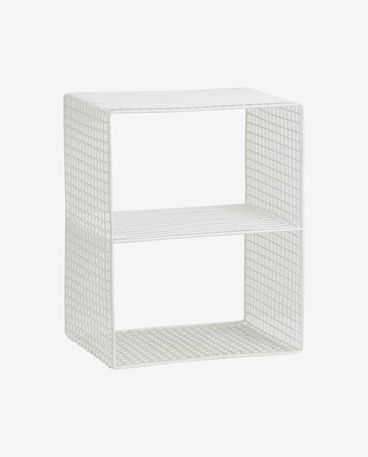 Nordal Tuo table/shelf white - 24022 Nordal Tuo table/shelf white - 24022