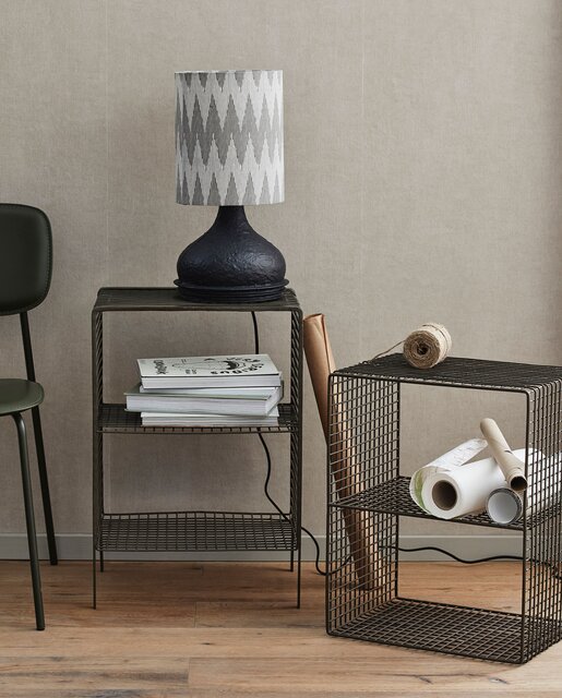 Nordal Tuo table/étagère olive - 24023 Nordal Tuo table/étagère olive - 24023