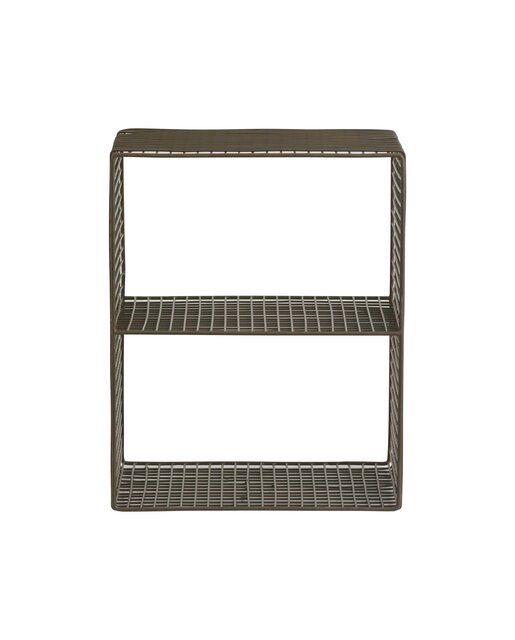 Nordal Tuo table/étagère olive - 24023 Nordal Tuo table/étagère olive - 24023