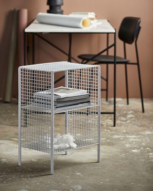Nordal Table de chevet Tuo blanc - 24021