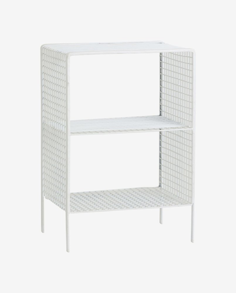 Nordal Table de chevet Tuo blanc - 24021