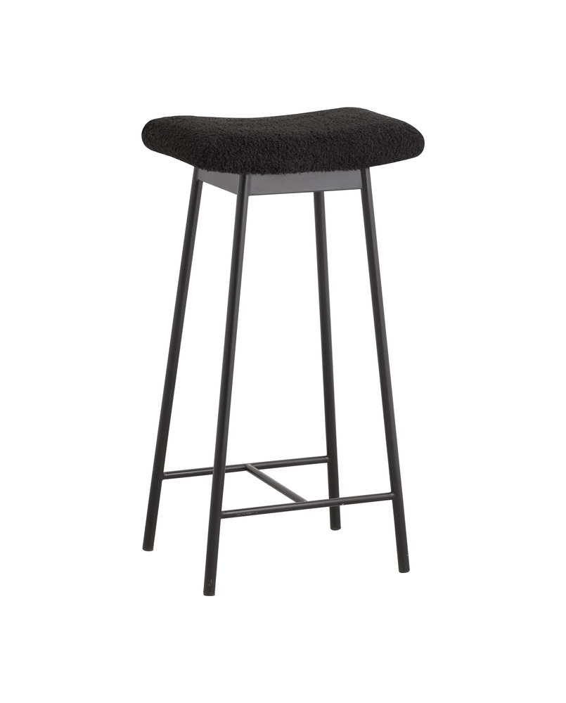 Nordal Zala Barstool black - 16767 Nordal Zala Barstool black - 16767
