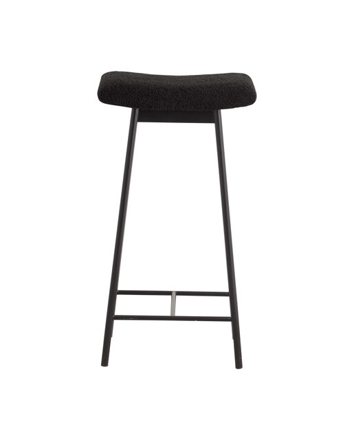 Nordal Tabouret de bar Zala noir - 16767