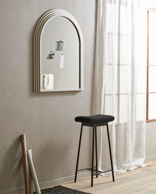 Nordal Tabouret de bar Zala noir - 16767