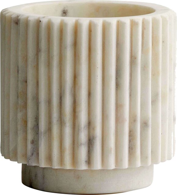 Nordal Loon flower pot white ø13cm - 4229