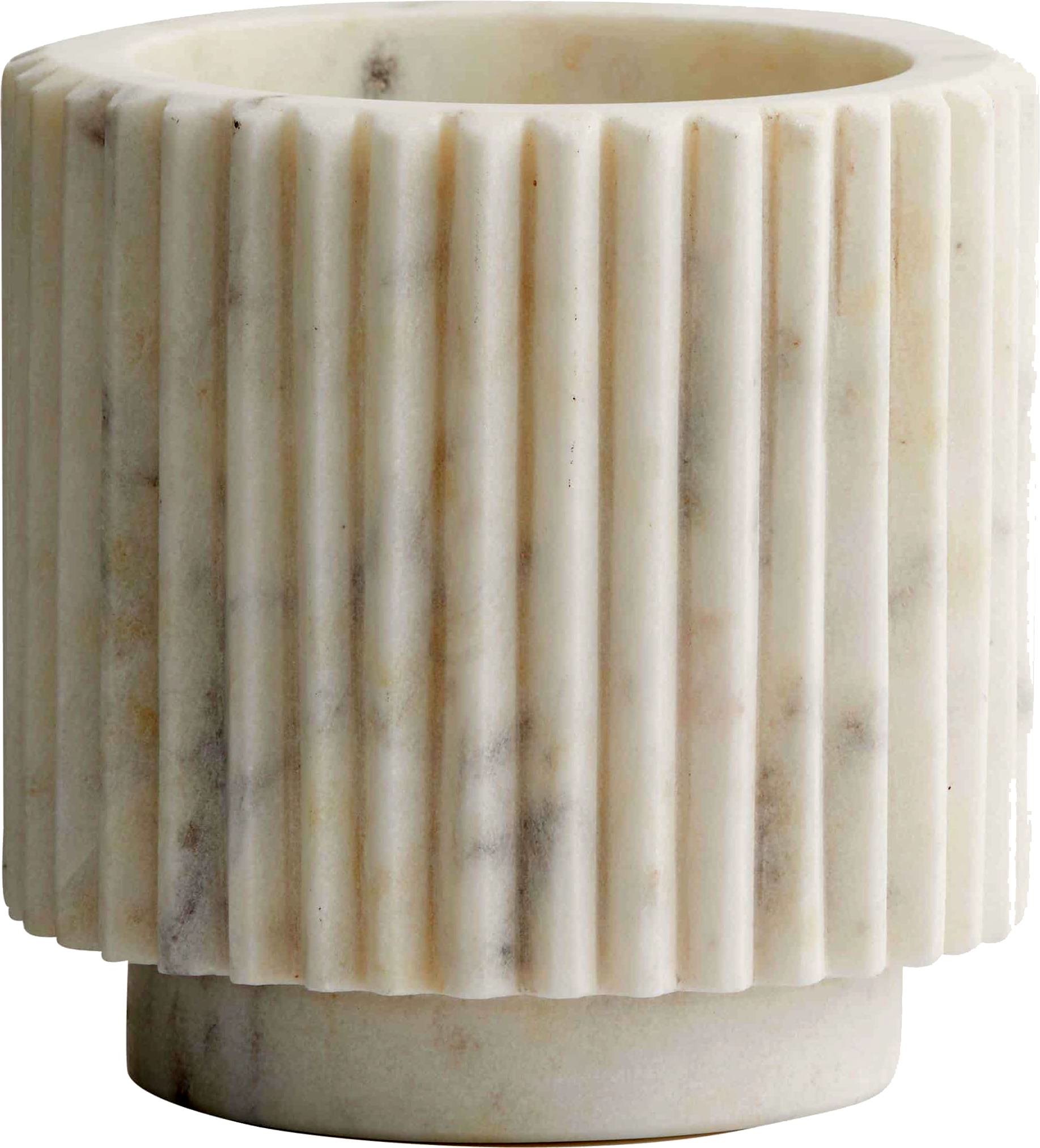 Nordal Loon Blumentopf weiß ø13cm - 4229