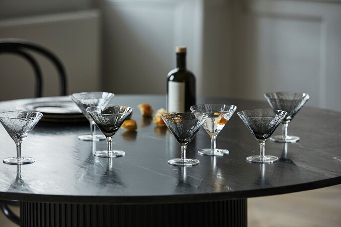 Nordal Hamma Glas 4er Set klar - 41771