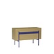 Hubsch Awe plantenbak khaki/blauw - 021617 Hubsch Awe plantenbak khaki/blauw - 021617
