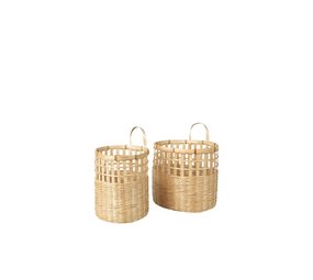 Broste Copenhagen Hampus baskets set of 2 pieces Broste Copenhagen Hampus baskets set of 2 pieces