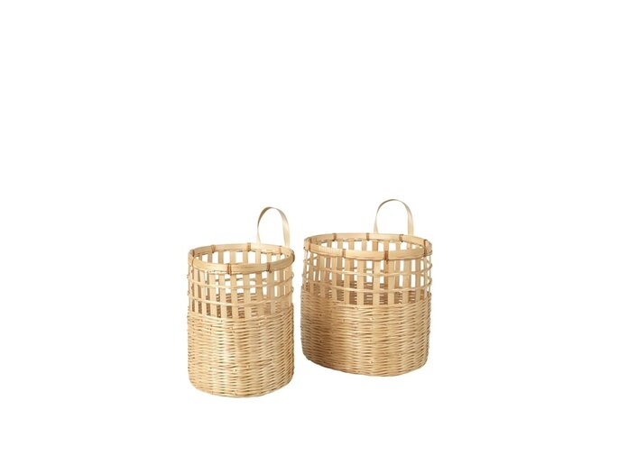 Broste Copenhagen Lot de 2 paniers Hampus - 14600311