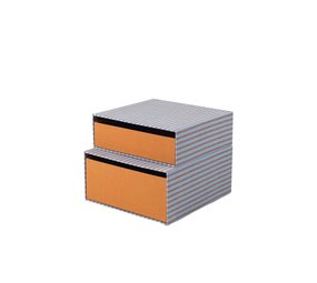 Broste Copenhagen Cecelia Aufbewahrungsboxen Karamell/Café Broste Copenhagen Cecelia Aufbewahrungsboxen Karamell/Café