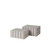 Broste Copenhagen Cleo opbergboxen blauw/lichtgrijs - 70080498 Broste Copenhagen Cleo opbergboxen blauw/lichtgrijs - 70080498