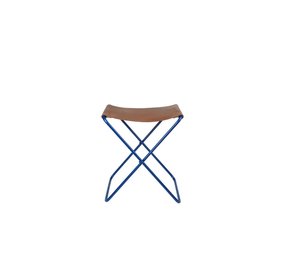 Broste Copenhagen Nola Hocker intensiv blau