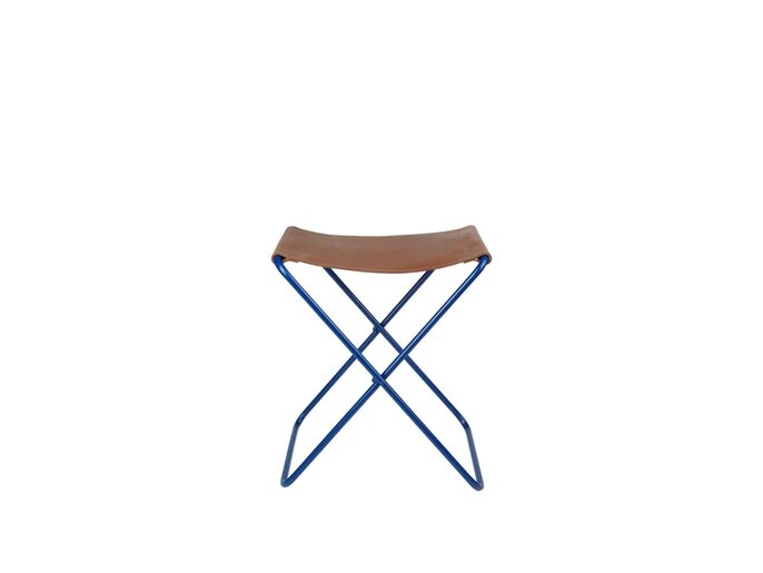 Broste Copenhagen Tabouret Nola bleu intense - 71177650
