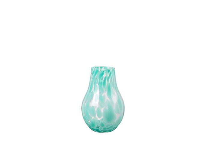 Broste Copenhagen Vase Ada spot turquoise - 14485076