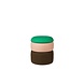 Broste Copenhagen Pond poef groen/roze/koffie Ø38cm - 31001144 Broste Copenhagen Pond poef groen/roze/koffie Ø38cm - 31001144