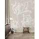 KEK Amsterdam Engraved bloemen behang WP-746 grijs 300x280cm KEK Amsterdam Engraved bloemen behang WP-746 grijs 300x280cm