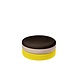 Broste Copenhagen Pond poef geel/beige/dark grape Ø68cm - 31001148 Broste Copenhagen Pond poef geel/beige/dark grape Ø68cm - 31001148