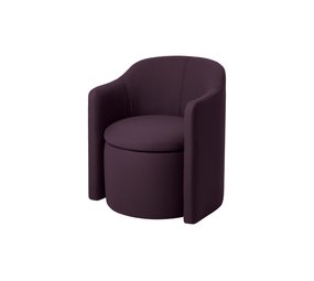 Broste Copenhagen Chaise de bassin raisin foncé Broste Copenhagen Chaise de bassin raisin foncé