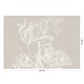 KEK Amsterdam Engraved bloemen behang WP-749 grijs 400x280cm KEK Amsterdam Engraved bloemen behang WP-749 grijs 400x280cm