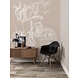 KEK Amsterdam Engraved bloemen behang zand WP-745 200x280cm KEK Amsterdam Engraved bloemen behang zand WP-745 200x280cm