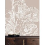 KEK Amsterdam Graverad blommig tapetsand WP-745 200x280cm