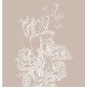 KEK Amsterdam Gravert blomstertapet sand WP-745 200x280cm