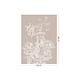 KEK Amsterdam Engraved bloemen behang zand WP-745 200x280cm KEK Amsterdam Engraved bloemen behang zand WP-745 200x280cm