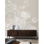KEK Amsterdam Engraved bloemen behang grijs WP-758 400x280cm KEK Amsterdam Engraved bloemen behang grijs WP-758 400x280cm