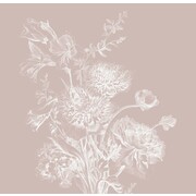 KEK Amsterdam Engraved bloemen behang nude WP-756 300x280cm KEK Amsterdam Engraved bloemen behang nude WP-756 300x280cm