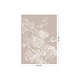 KEK Amsterdam Engraved bloemen behang zand WP-754 200x280cm KEK Amsterdam Engraved bloemen behang zand WP-754 200x280cm