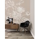 KEK Amsterdam Engraved bloemen behang zand WP-757 300x280cm KEK Amsterdam Engraved bloemen behang zand WP-757 300x280cm
