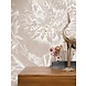 KEK Amsterdam Engraved bloemen behang zand WP-757 300x280cm KEK Amsterdam Engraved bloemen behang zand WP-757 300x280cm