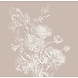 KEK Amsterdam Engraved bloemen behang zand WP-757 300x280cm KEK Amsterdam Engraved bloemen behang zand WP-757 300x280cm
