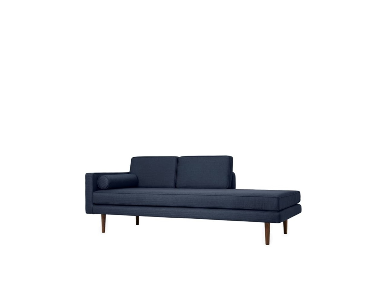 Broste Copenhagen Wind chaiselonge tweed navy - 31001161 Broste Copenhagen Wind chaiselonge tweed navy - 31001161