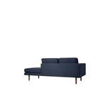 Broste Copenhagen Wind chaiselonge tweed navy - 31001161 Broste Copenhagen Wind chaiselonge tweed navy - 31001161