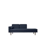 Broste Copenhagen Chaise longue longe tweed navy - 31001161 Broste Copenhagen Chaise longue longe tweed navy - 31001161