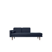 Broste Copenhagen Wind chaise longe tweed navy - 31001161