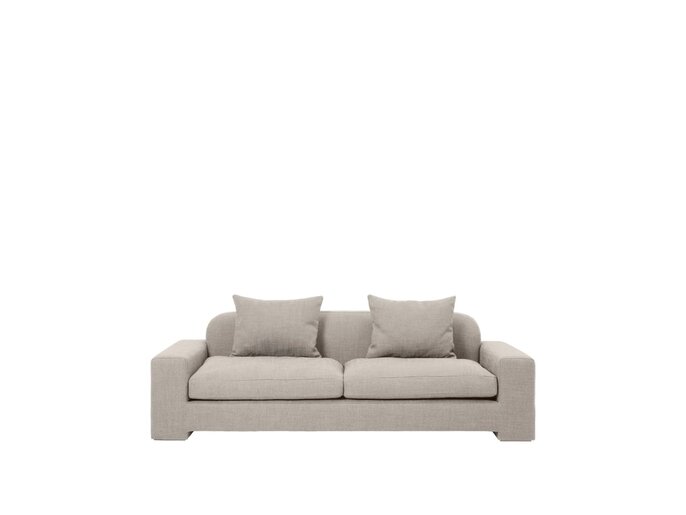 Broste Copenhagen Divano Bay 3 posti beige - 31001135