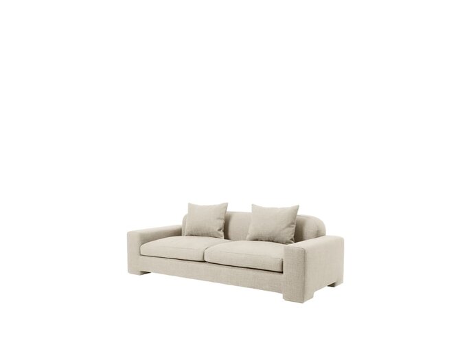 Broste Copenhagen Canapé Bay 3 places beige clair - 31002020