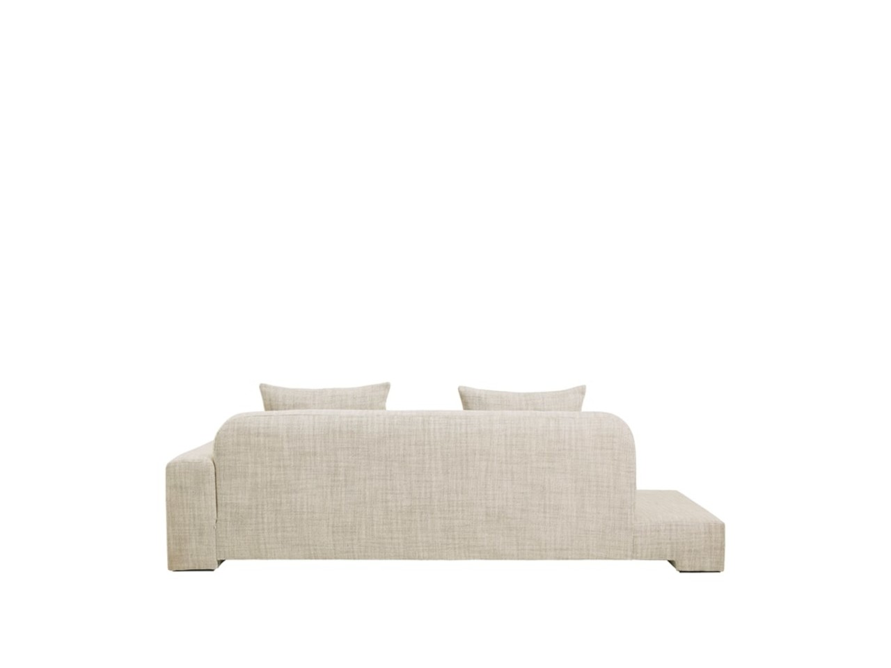 Broste Copenhagen Sofá Bay derecho beige claro - 31002021