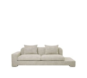 Broste Copenhagen Canapé Bay gauche beige clair Broste Copenhagen Canapé Bay gauche beige clair